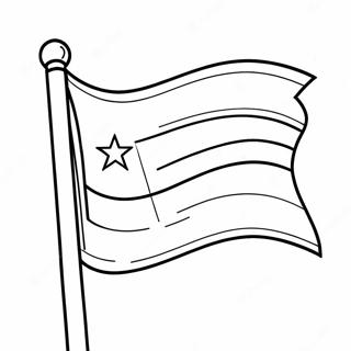 Kleurplaat Van De Vlag Van Puerto Rico 9210-7318