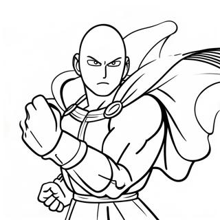 One Punch Man Kleurplaten