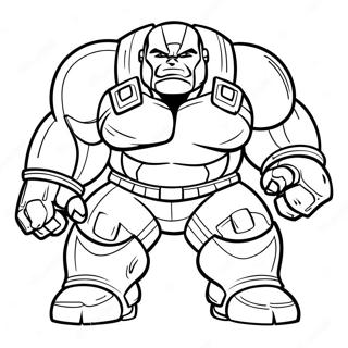 Hulk Buster Kleurplaten